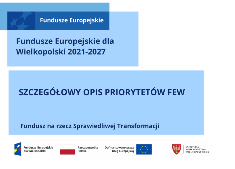 Szczegółowy Opis Priorytetów Programu Fundusze Europejskie dla Wielkopolski 2021-2027 – zmiany